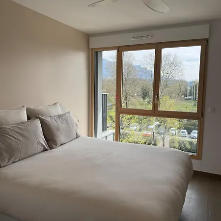 公寓 Le Doublaix - Superbe T3 Neuf - Parking Prive - 艾克斯莱班